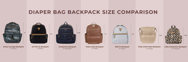 Diaper Bag Backpack Comparisons