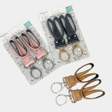 On-The-Go Diaper Bag Stroller Clips 2.0 in Toffee