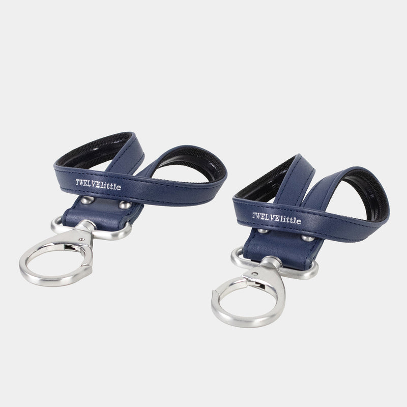 On-The-Go Diaper Bag Stroller Clips 2.0 in Navy