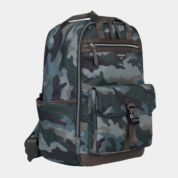 Unisex Courage Diaper Bag Backpack in Camo Print 2.0