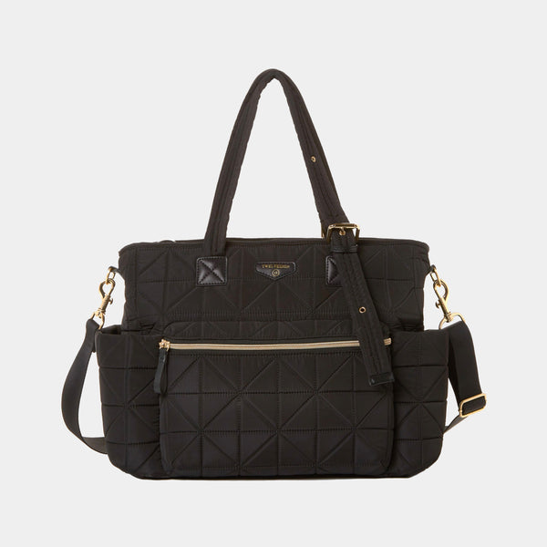 Carry Love Diaper Bag Tote in Black 3.0