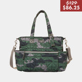 Carry Love Diaper Bag Tote in Camo Print 3.0