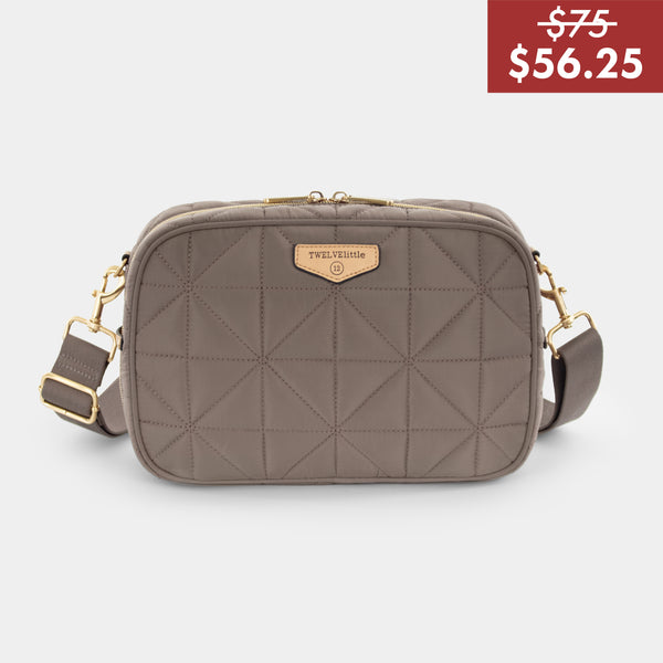 Diaper Bag Clutch in Taupe 3.0