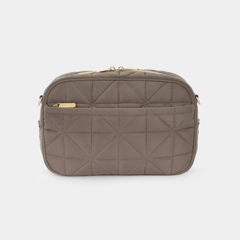 Diaper Bag Clutch in Taupe 3.0