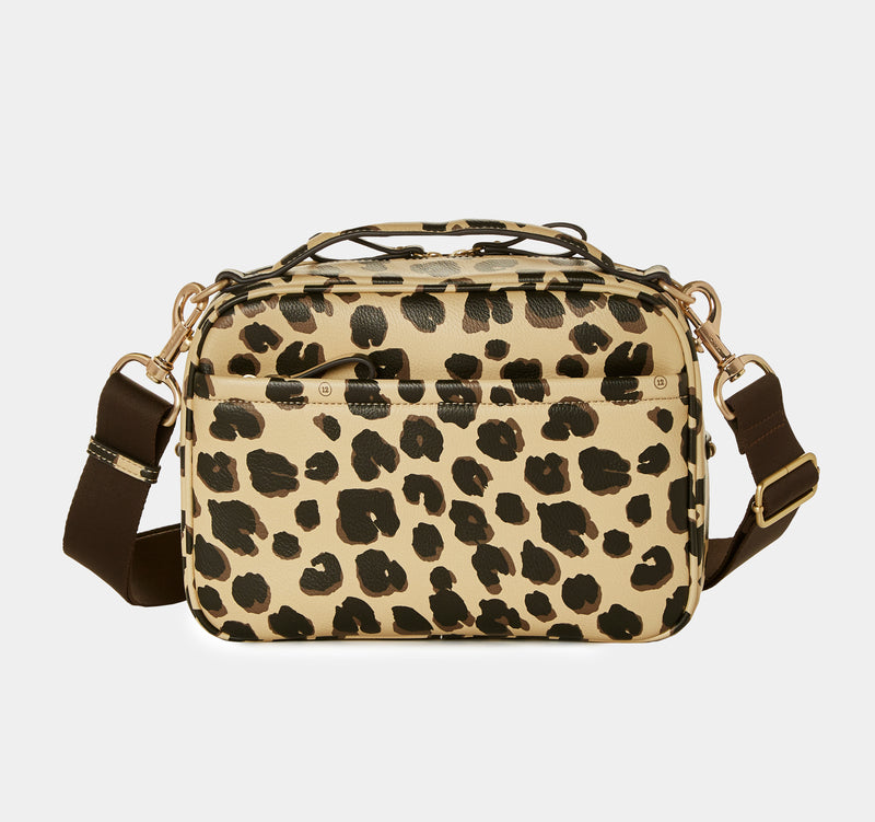 Luxe Diaper Clutch in Leopard Print