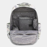 On-The-Go Diaper Bag Backpack in Black/Tan