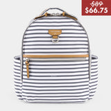 Midi-Go Diaper Bag Backpack in Stripe