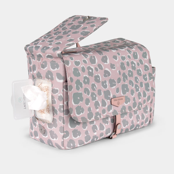 On-The-Go Stroller Caddy 3.0 in Pink Leopard