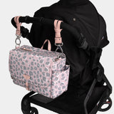 On-The-Go Stroller Caddy 3.0 in Pink Leopard