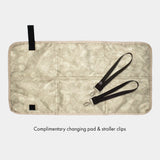 Peek-A-Boo Vegan Leather Convertible Hobo Backpack 1.0 in Latte