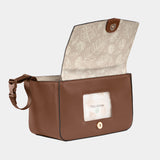 Peek-A-Boo Vegan Leather Stroller Caddy 2.0 in Toffee