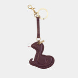 Snake Diaper Bag Charm in Plum