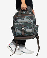 Unisex Courage Diaper Bag Backpack in Camo Print 2.0