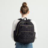 Companion Diaper Bag Backpack in Black 3.0