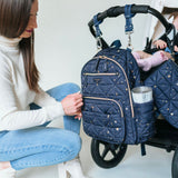 Companion Diaper Bag Backpack in Midnight Print 3.0