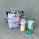 On-The-Go Insulated Bottle Bag in Blush Camo